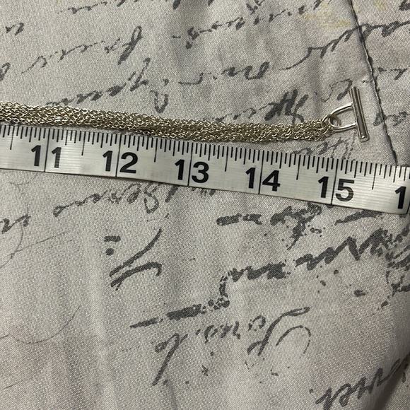 Silver choker necklace - Picture 6 of 8